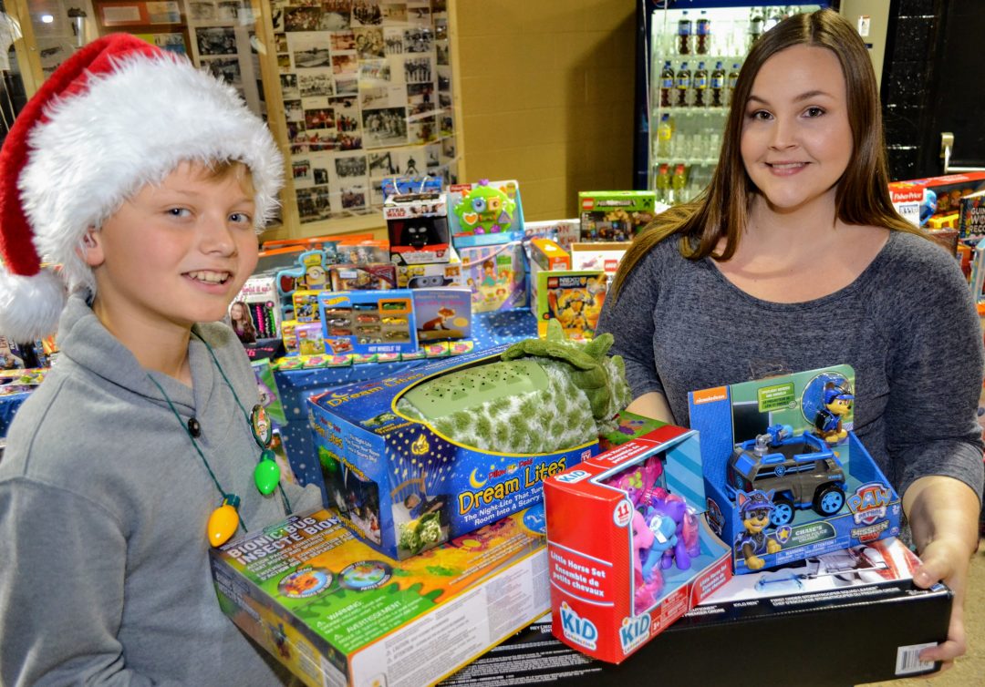Colins Toy Drive 2017 Colin and Hali Women�s Crisis Services of