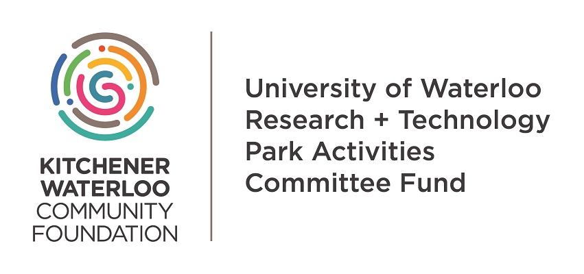 Thanks, KWCF University of Waterloo Research + Technology Park Activities Committee Fund