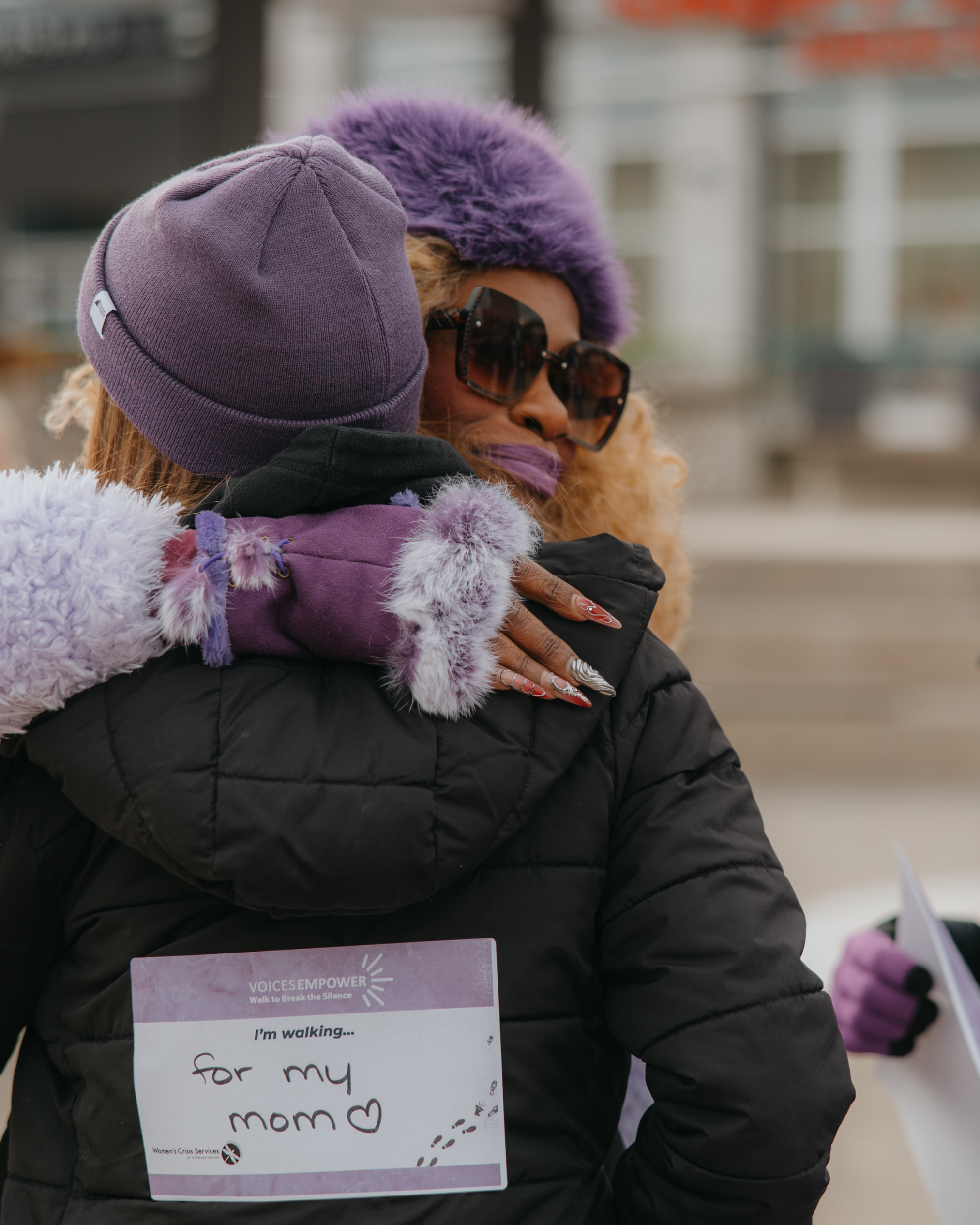Walking for my mom